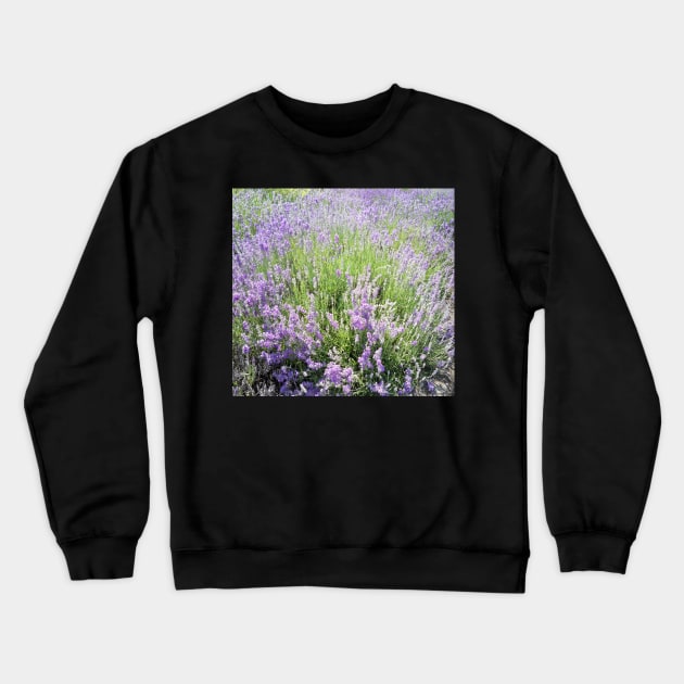 Lavender Crewneck Sweatshirt by Jujucreation